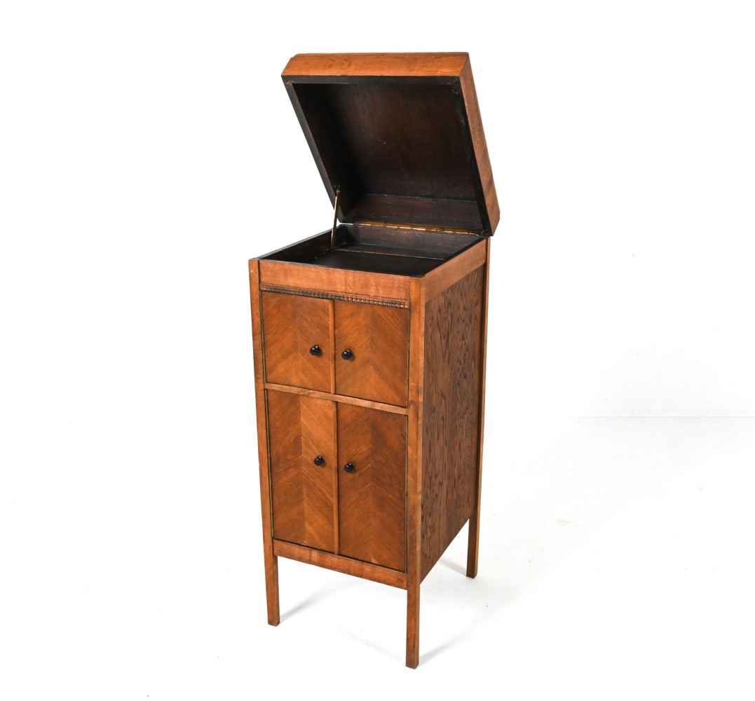 ART DECO SPEAKEASY OAK BAR CABINET C.1930'S (1 of 18)