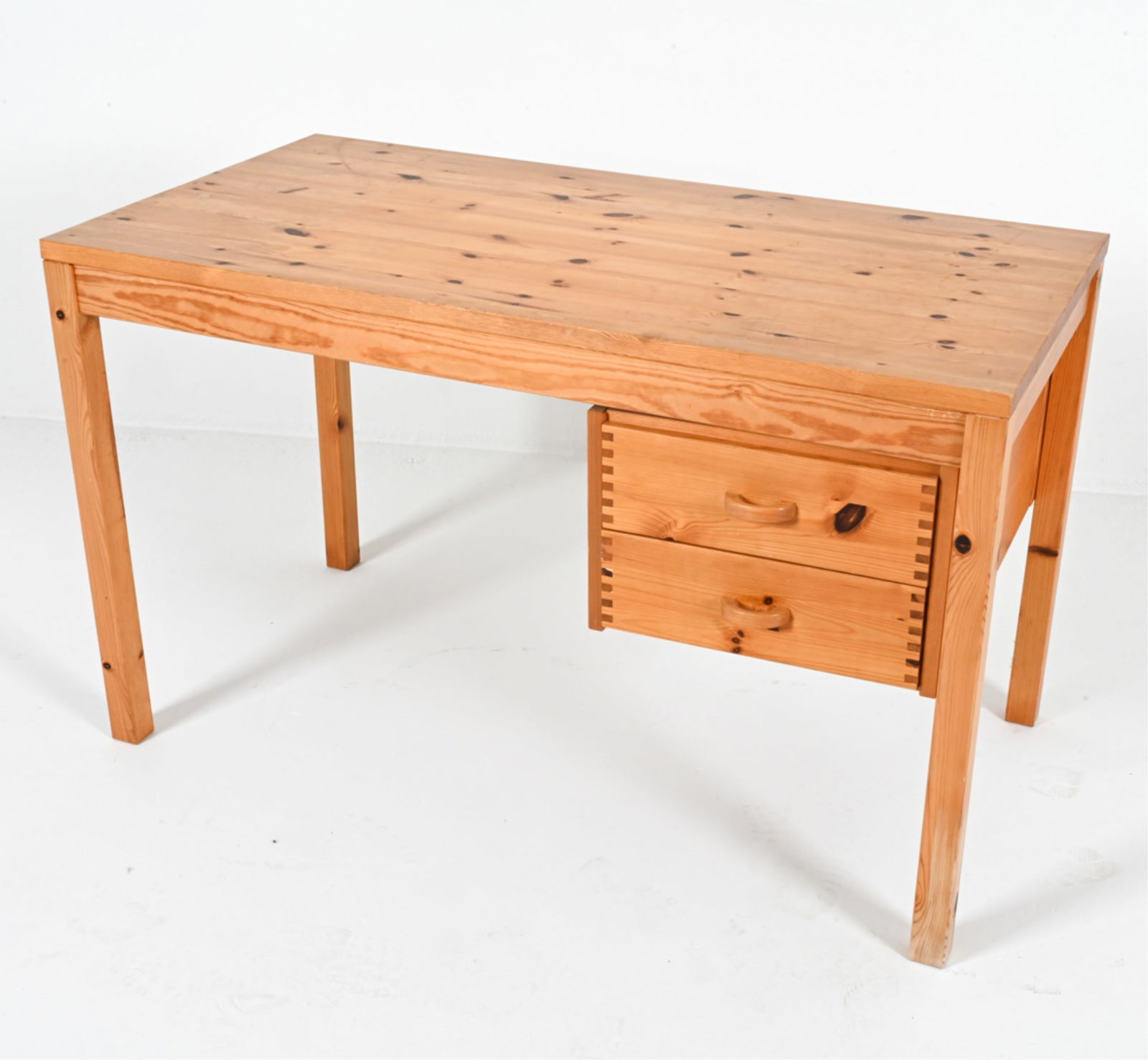 SWEDISH PINE DESK C. 1970 (1 of 17)