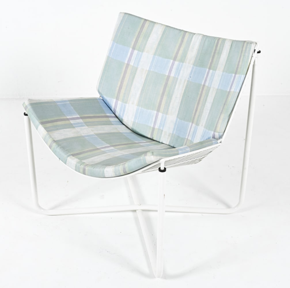 ALUMINUM CHAIR BY NIELS GAMMELGAARD C.1980'S (1 of 10)