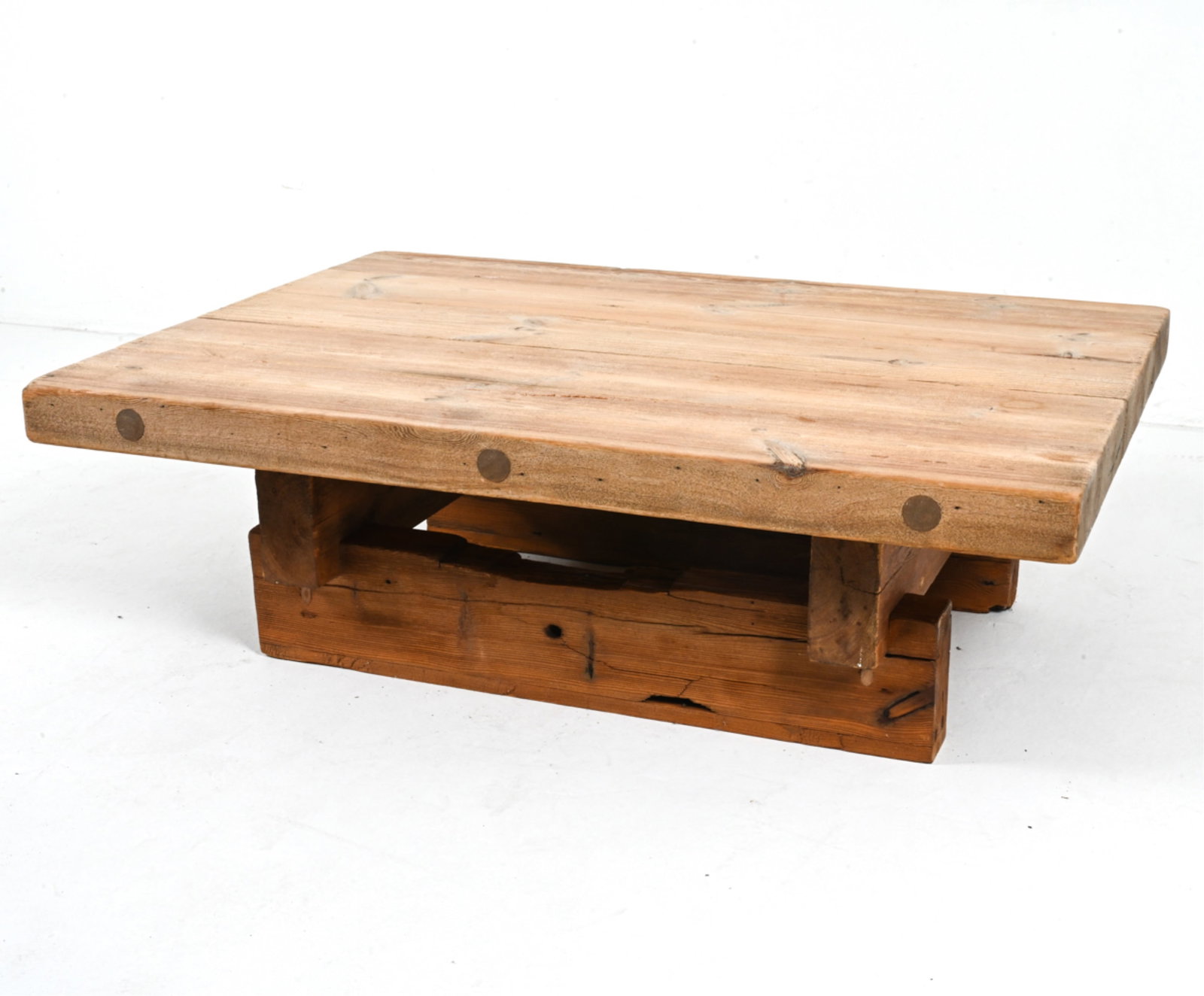 SCANDINAVIAN PINE COFFEE TABLE, C.1960'S (1 of 17)