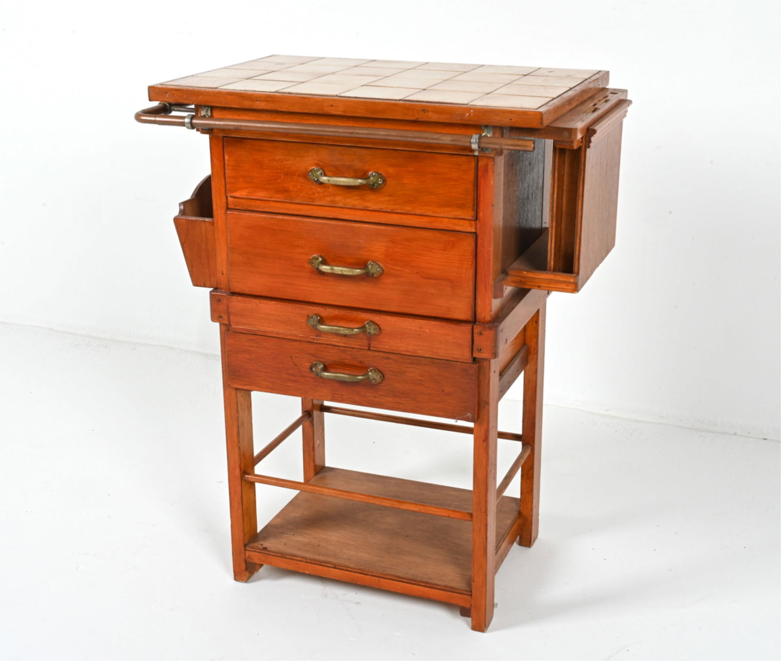 VINTAGE KITCHEN ISLAND TABLE (1 of 19)