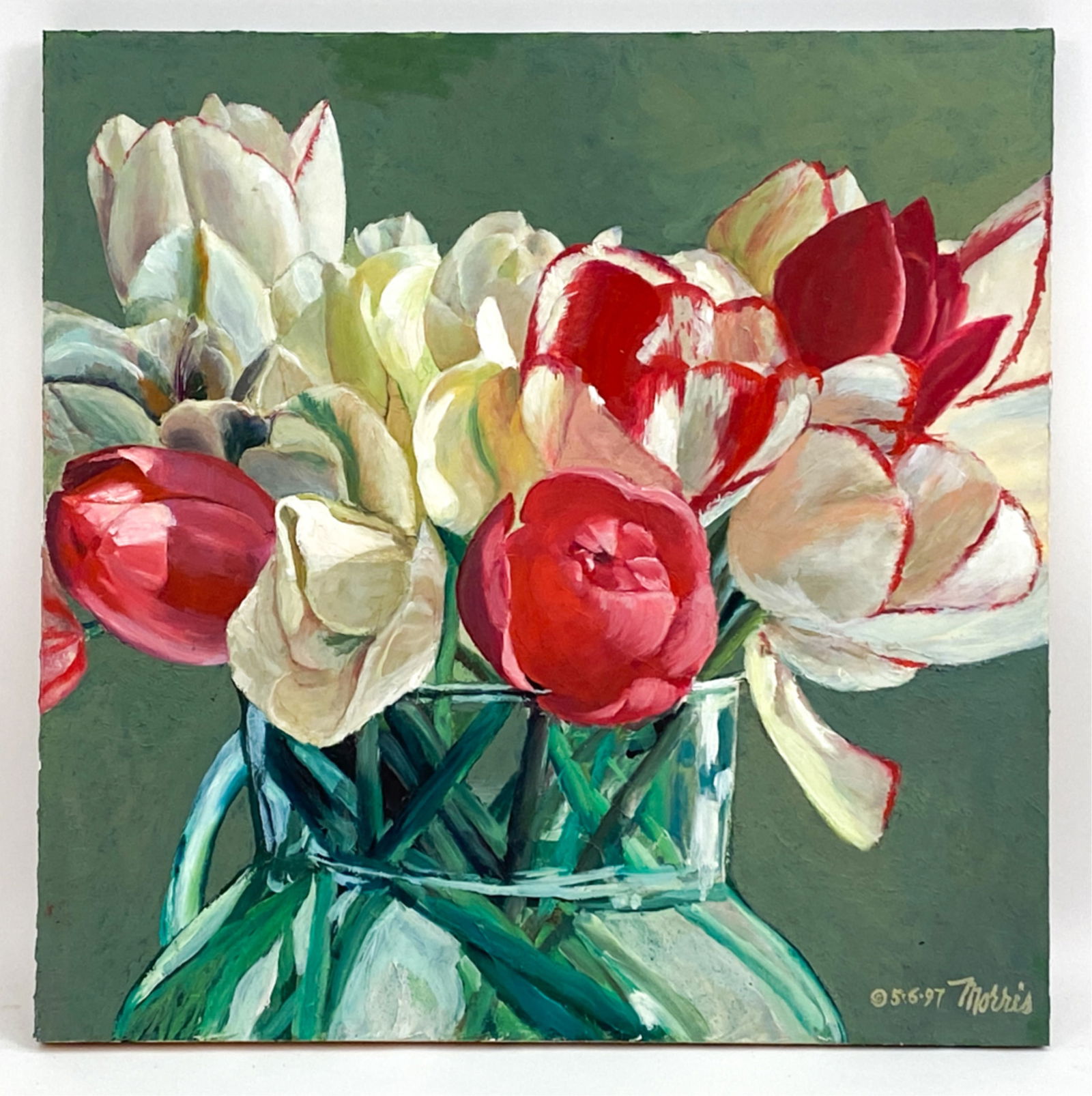 MICHAEL MORRIS STILL LIFE O/C (1 of 7)