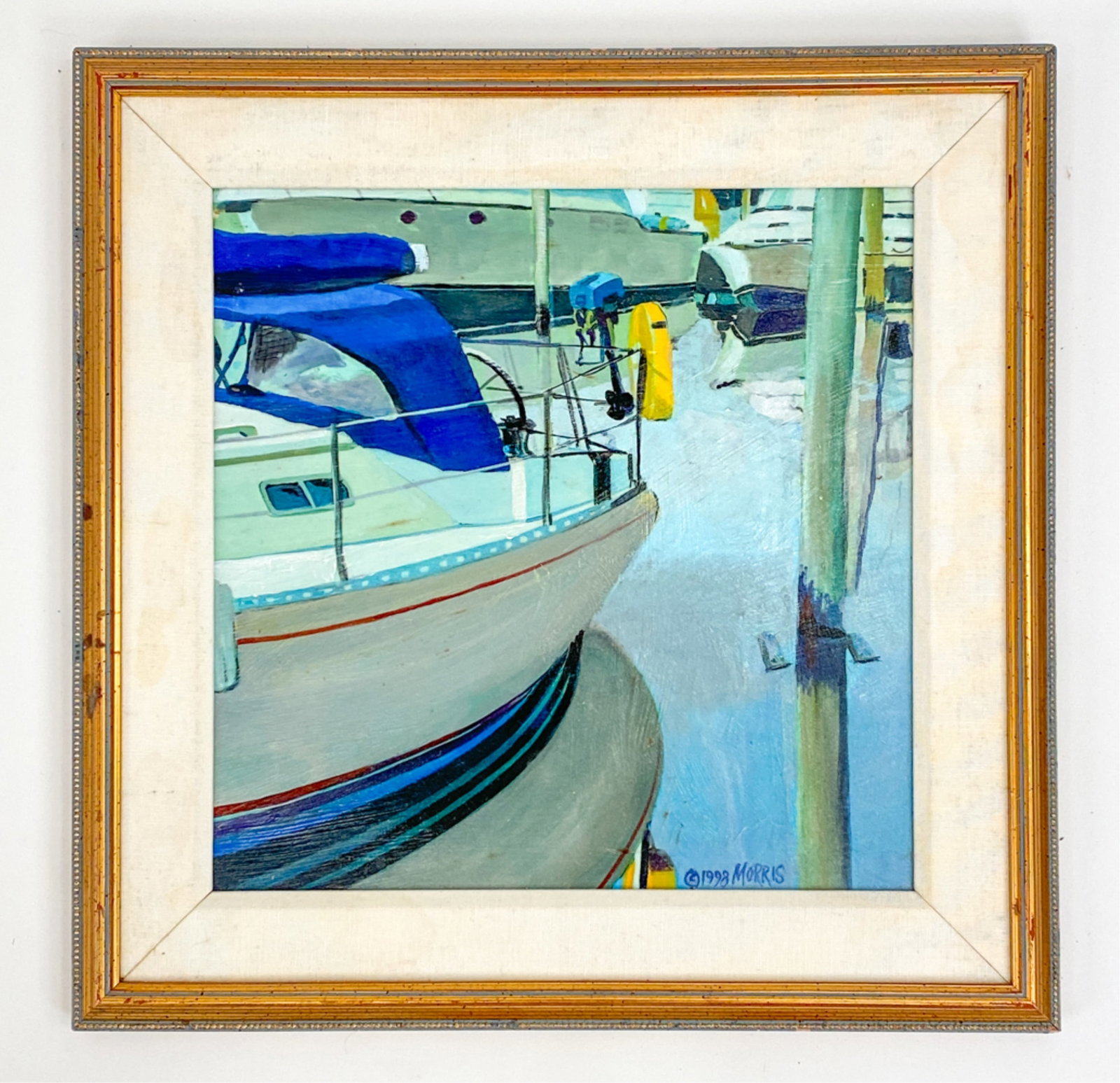 MICHAEL MORRIS MASSUREALIST O/C ON WOOD PANEL (1 of 10)