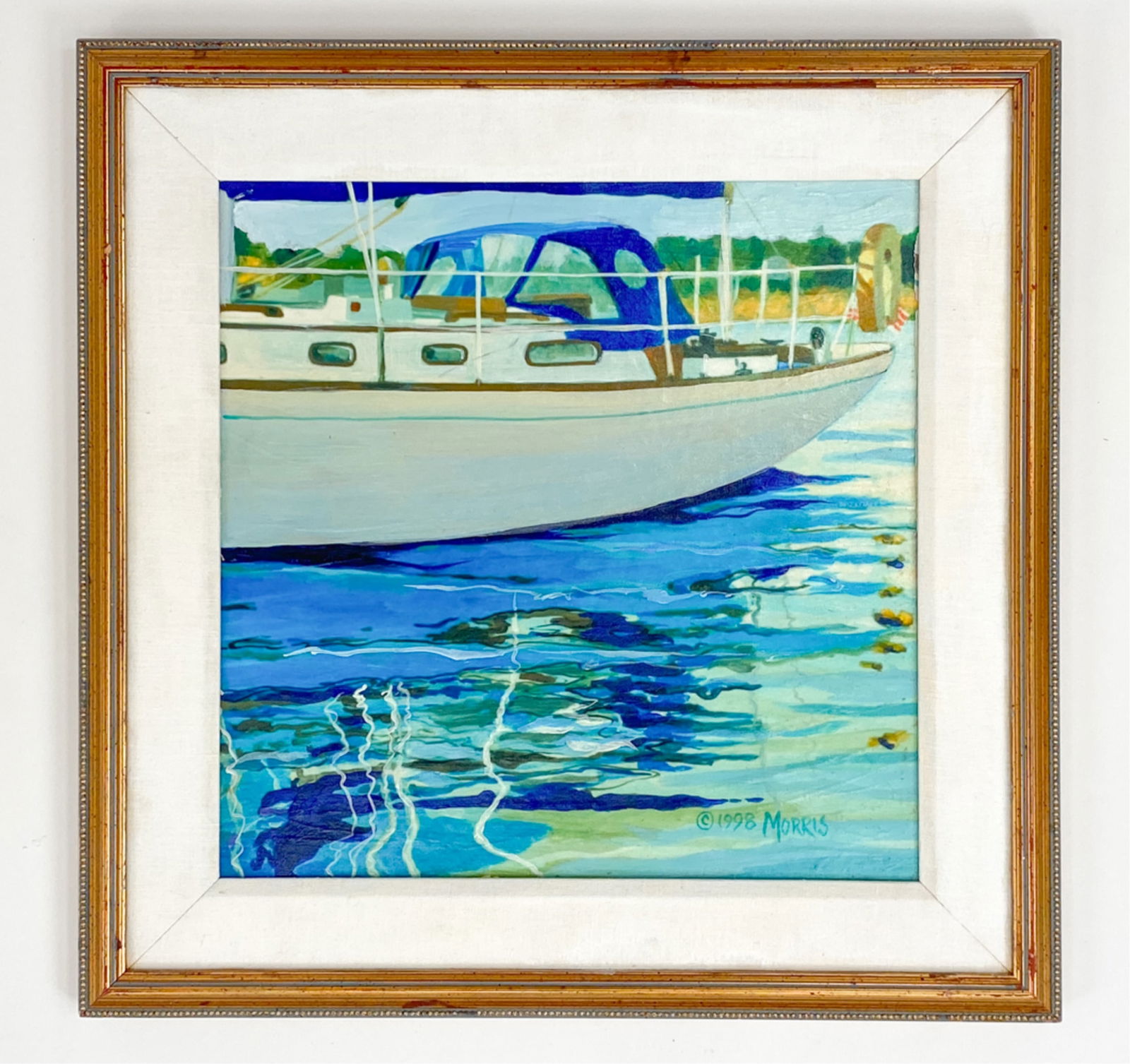 MICHAEL MORRIS MASSUREALIST O/C ON WOOD PANEL (1 of 8)