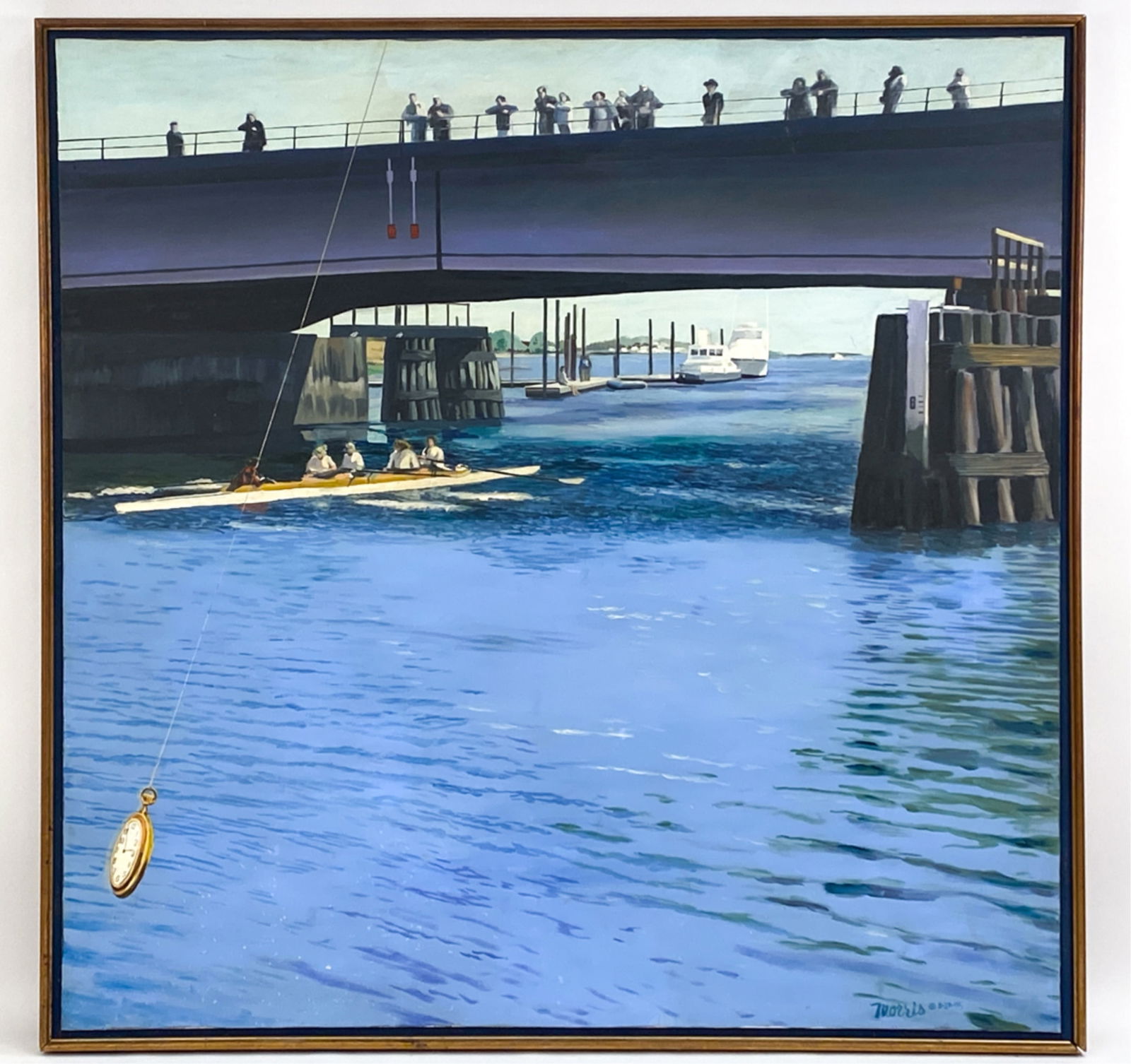 MICHAEL MORRIS MASSUREALIST O/C "TICK TOCK" (1 of 10)