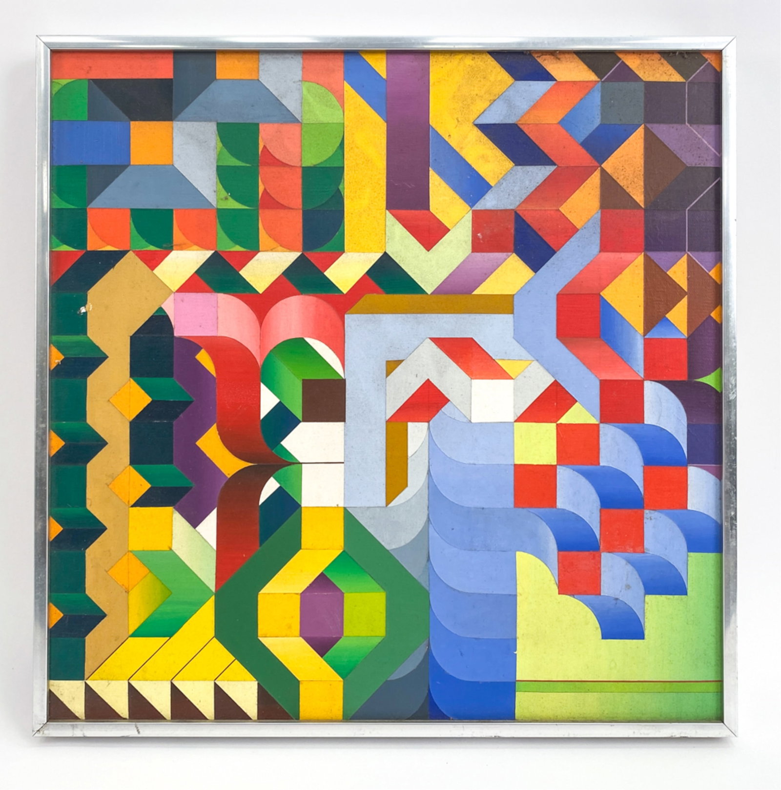 1971 ABSTRACT O/C PAINTING (1 of 9)