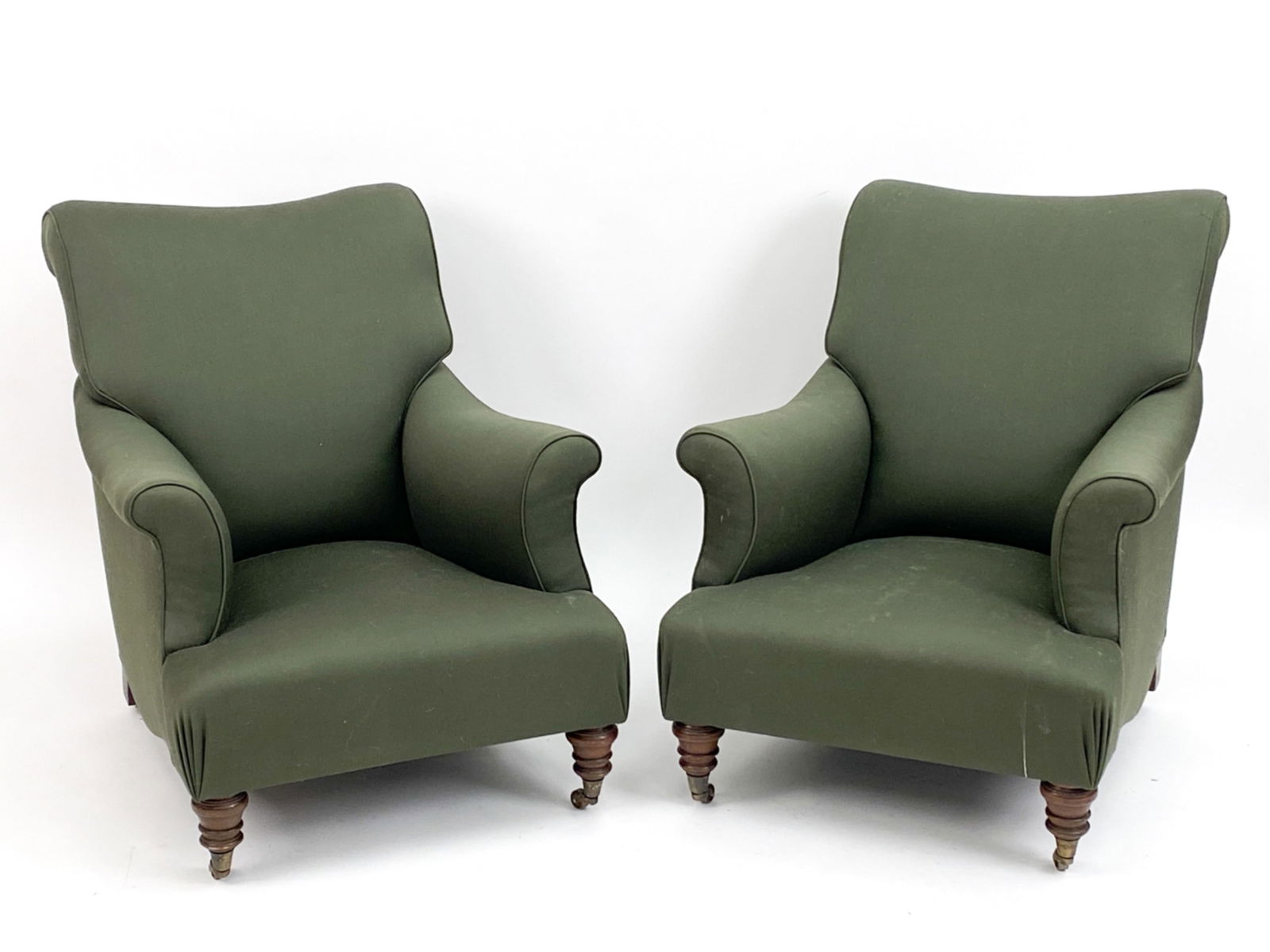(2) LOUNGE CHAIRS IN THE NAPOLEON III STYLE (1 of 13)