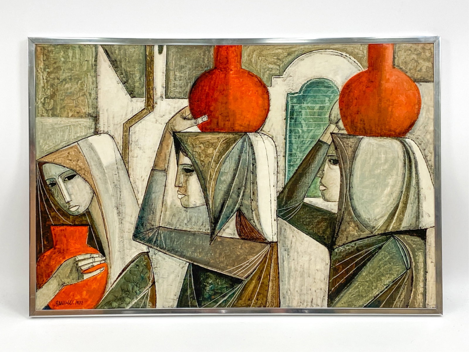 LUCIO RANUCCI (ITALIAN, 1925-2017) OIL ON CANVAS (1 of 8)