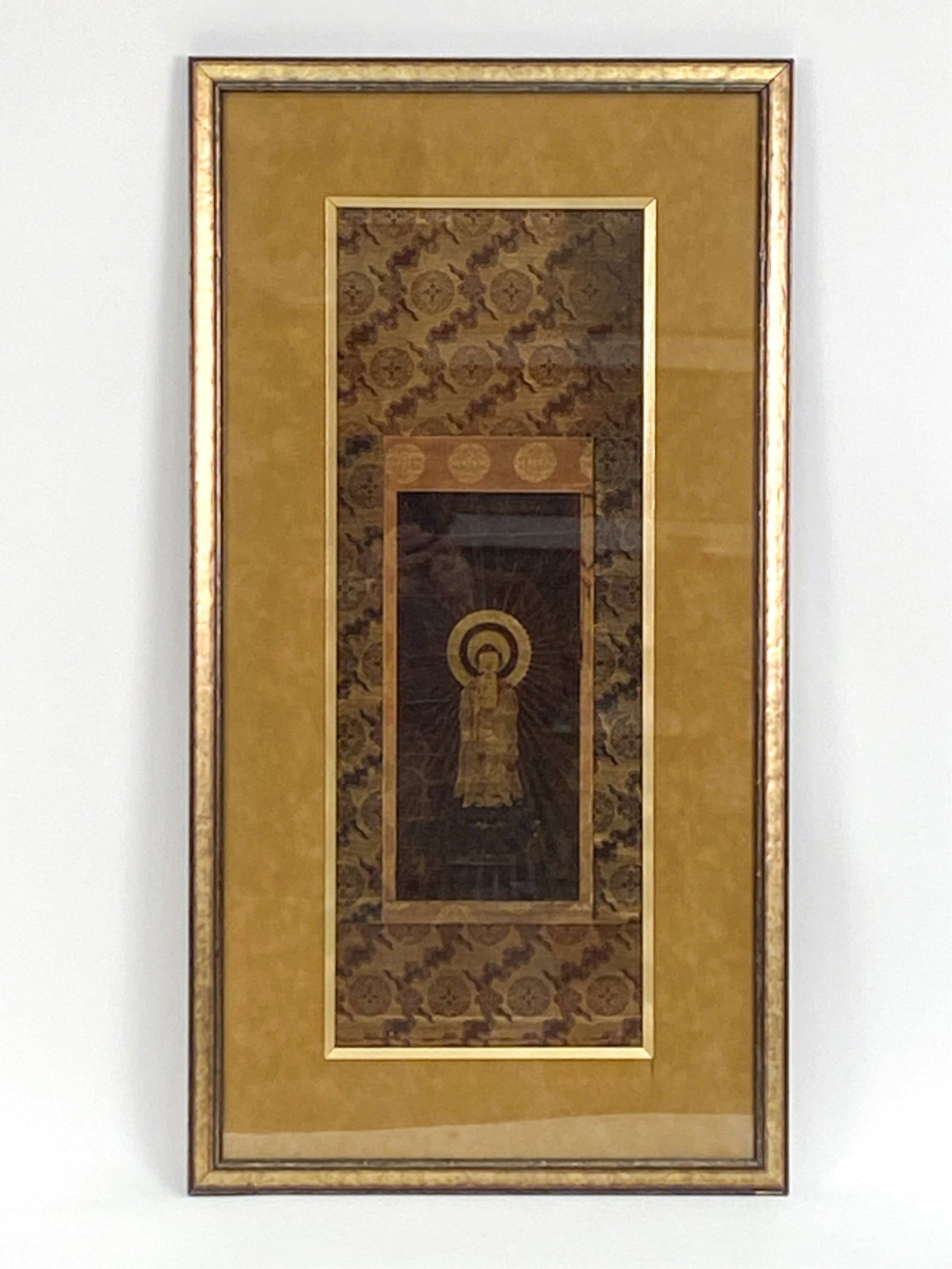 JAPANESE EDO PERIOD BUDDHIST PAINTING IN GOLD (1 of 4)