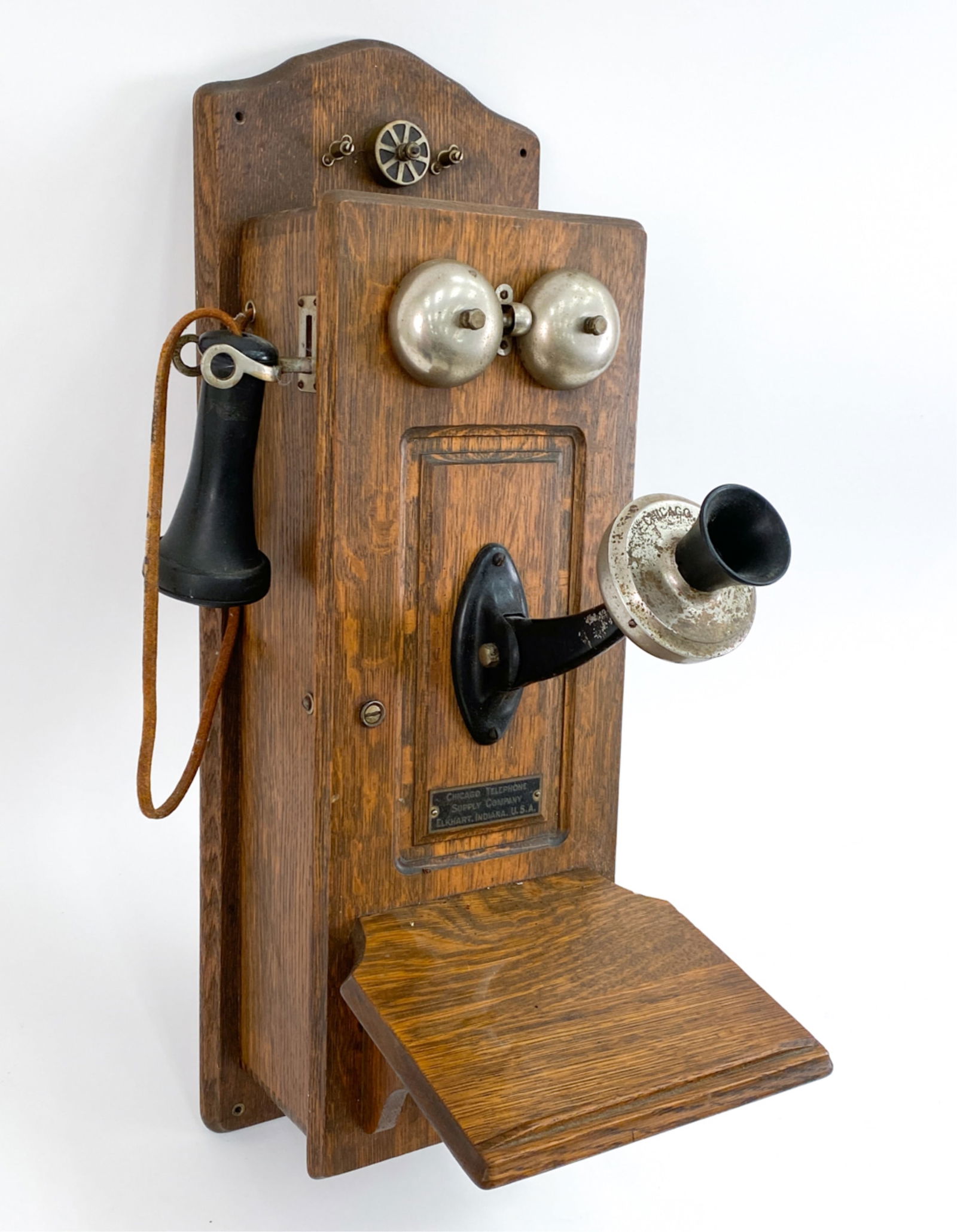 ANTIQUE HAND CRANK WALL TELEPHONE (1 of 16)