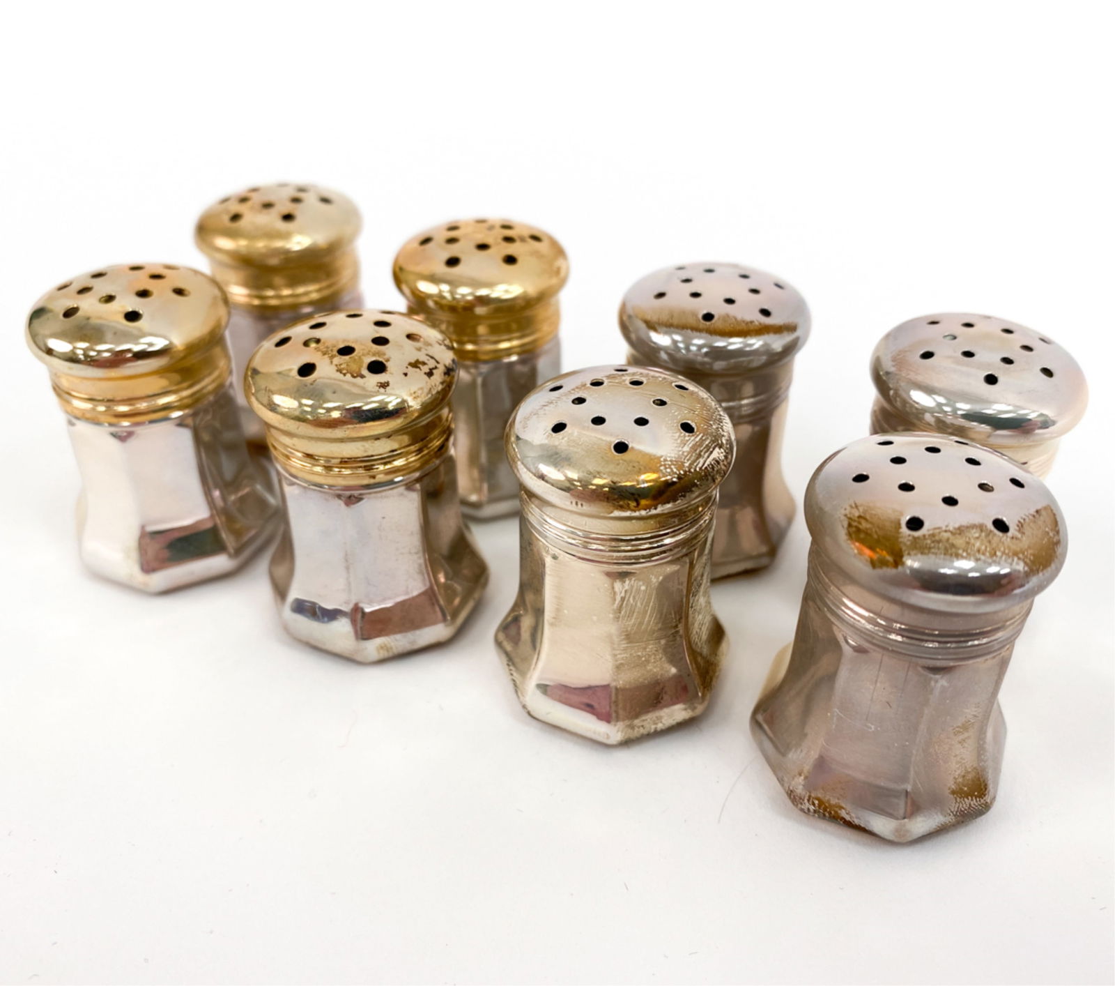 CARTIER STERLING SALT & PEPPER SHAKERS (1 of 6)