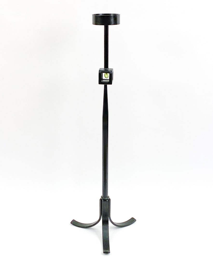 ERIK HOGLUND METAL FLOOR STANDING CANDLE HOLDER (1 of 7)