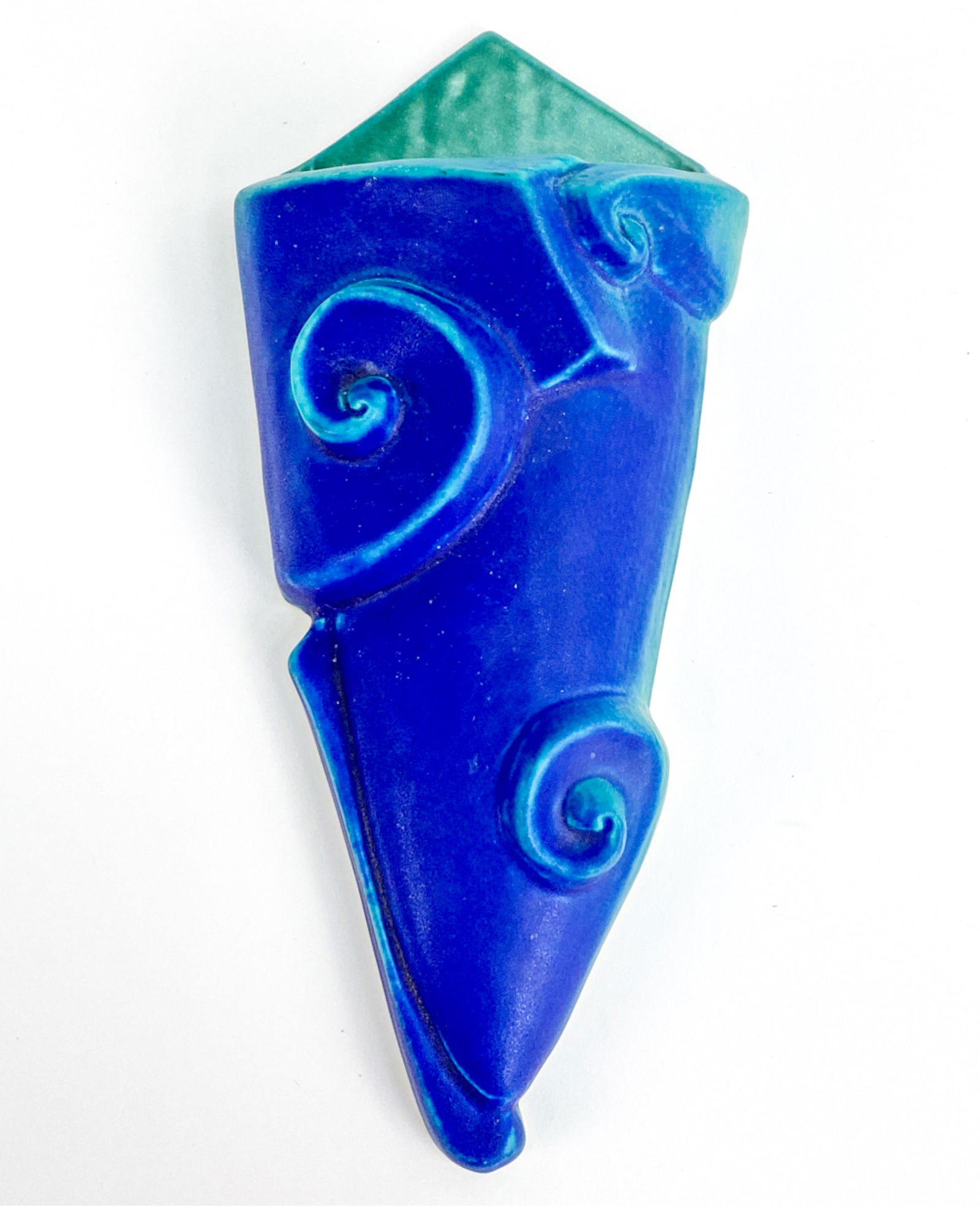 ART POTTERY WALL POCKET (1 of 10)