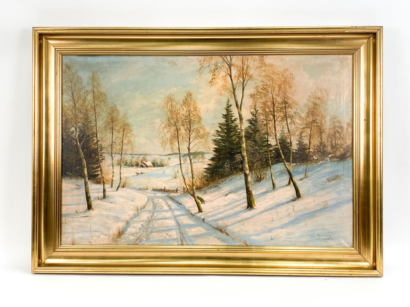 JENS CHRISTIAN BENNEDSEN (DANISH, 1893-1967) O/C (1 of 8)