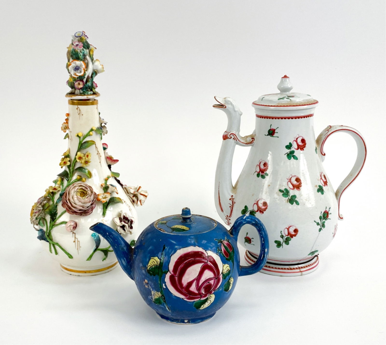 (3) ANTIQUE PORCELAIN GROUPING (1 of 20)