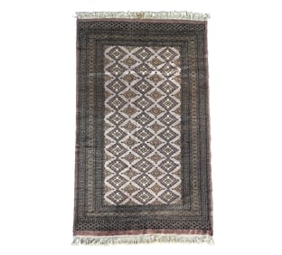HAND-KNOTTED KASHMIR WOOL RUG