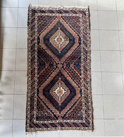ANTIQUE BALUCH KAZAK RUG