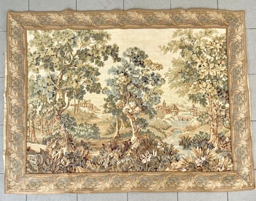 FRENCH AUBUSSON TAPESTRY REPLICA