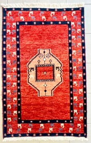 PERSIAN GABBEH WOOL RUG