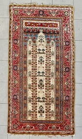 SEMI ANTIQUE TURKISH WOOL RUG