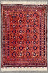 AFGHAN TURKMEN WOOL RUG
