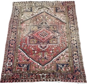 PERSIAN ROOM SIZE HERIZ RUG