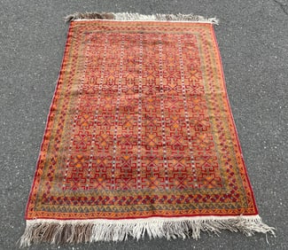 ART DECO AFGHAN RUG