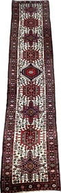 VINTAGE HAMADAN RUNNER RUG