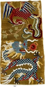 TIBETAN DRAGON PHOENIX RUG