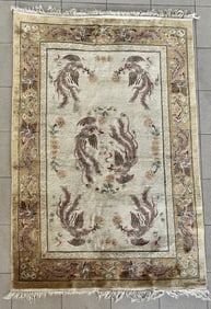 CHINESE SILK RUG