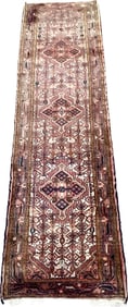 VINTAGE HAMADAN RUNNER RUG