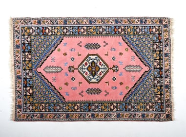 VINTAGE MOROCCAN RABAT RUG