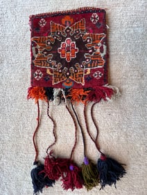 VINTAGE WOOL HAND BAG