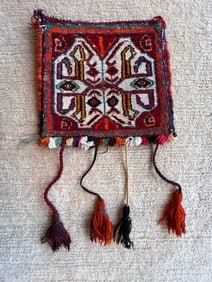 VINTAGE WOOL HAND BAG