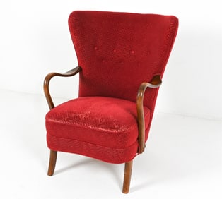 DANISH ARMCHAIR BY ALFRED CHRISTIANSEN