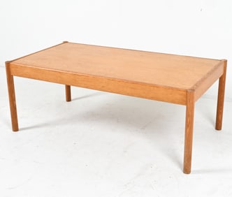 DANISH OAK COFFEE TABLE, C.1970'S