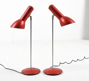 (2) DANISH POSTMODERN 'OBLIQUE' LAMPS BY TOM STEPP