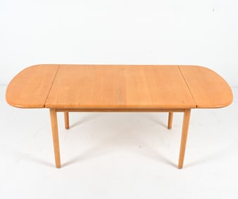DANISH OAK DROP LEAF TABLE FOR GETAMA