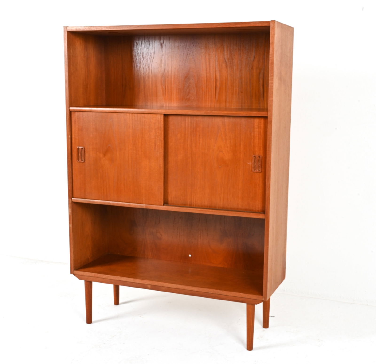 DANISH MID-CENTURY TEAK BOOKCASE, C.1970'S (1 of 19)