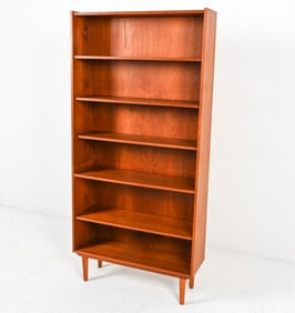 DANISH TEAK BOOKCASE, C.1970'S