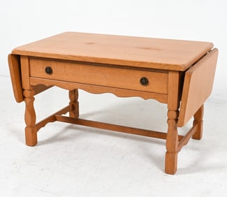 OAK DROP LEAF COFFEE TABLE ATTR. HENNING KJAERNULF