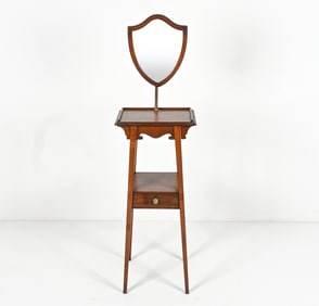 REGENCY MOHAGANY SHAVING STAND