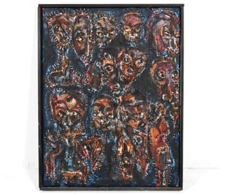 O. REIMANN - ABSTRACT PAINTING O/C