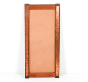 DANISH MIRROR FRAME WITH INLAY BY J. HOLMER HANSEN