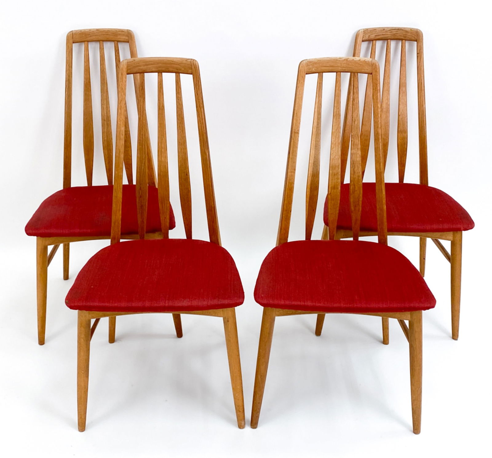 DANISH OAK KOEFOEDS HORNSLET EVA DINING CHAIRS (1 of 17)