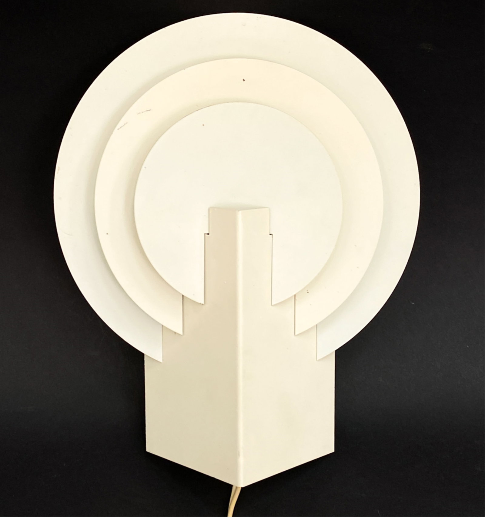 DANISH MID-CENTURY STEEL WALL SCONCE (1 of 5)