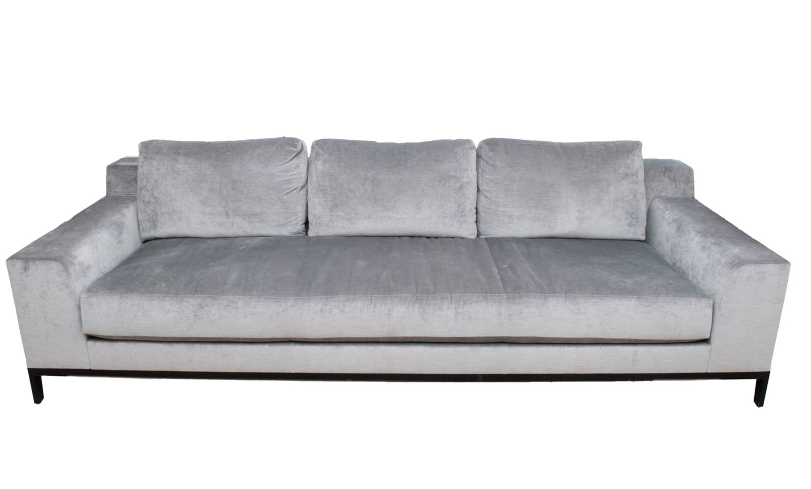 'WATERLOO' VELVET SOFA BY HOLLY HUNT (1 of 17)