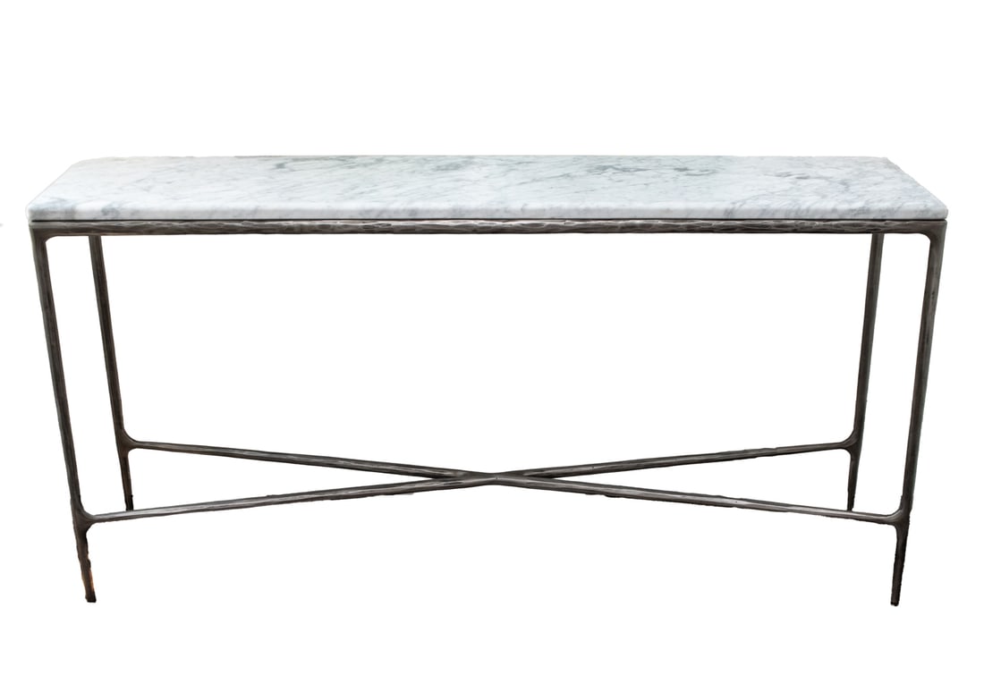 MARBLE ' THADDIUS' CONSOLE TABLE BY JULIE LAWRENCE (1 of 17)