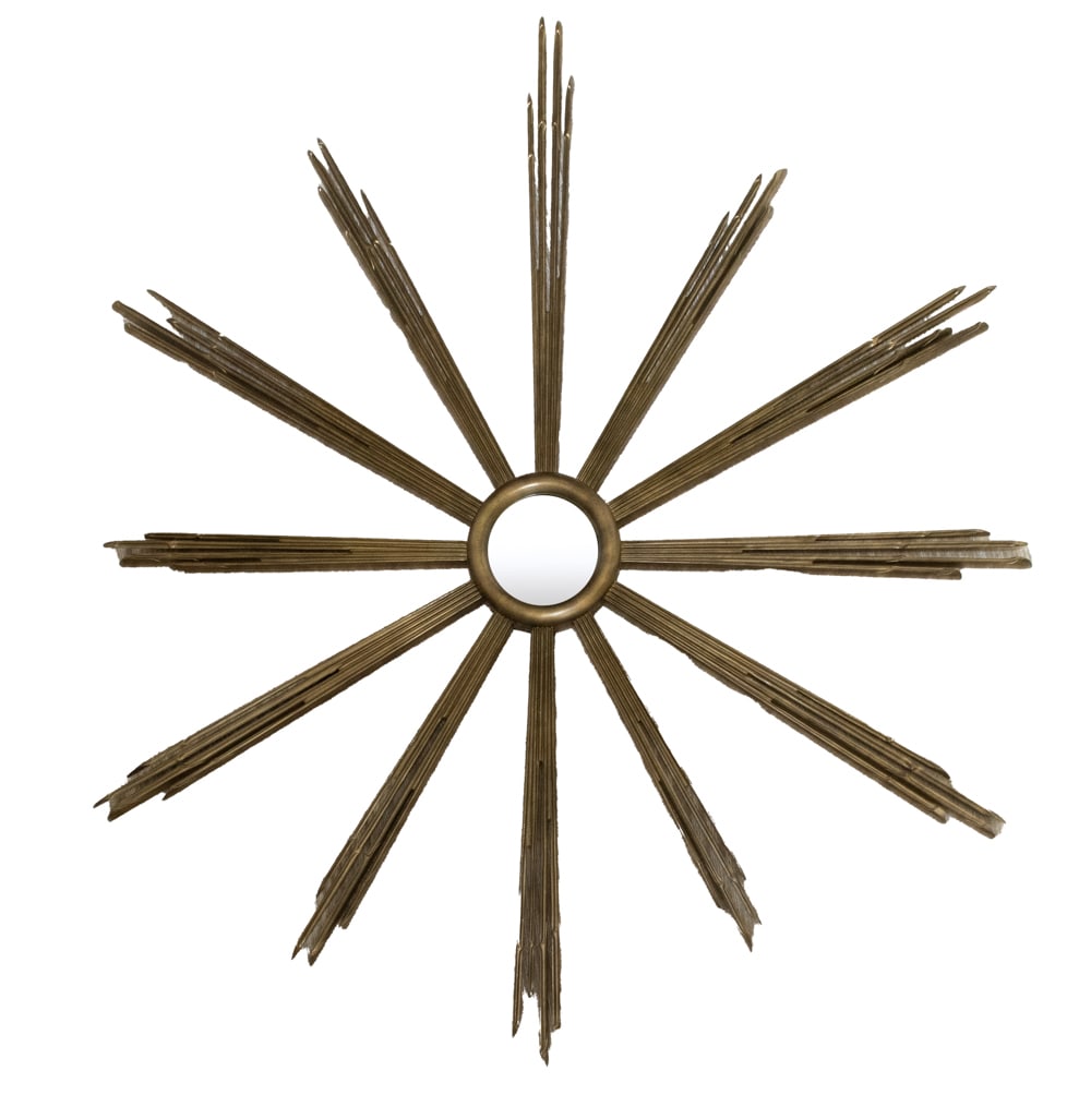 GOLD TONE STARBURST MIRROR (1 of 15)