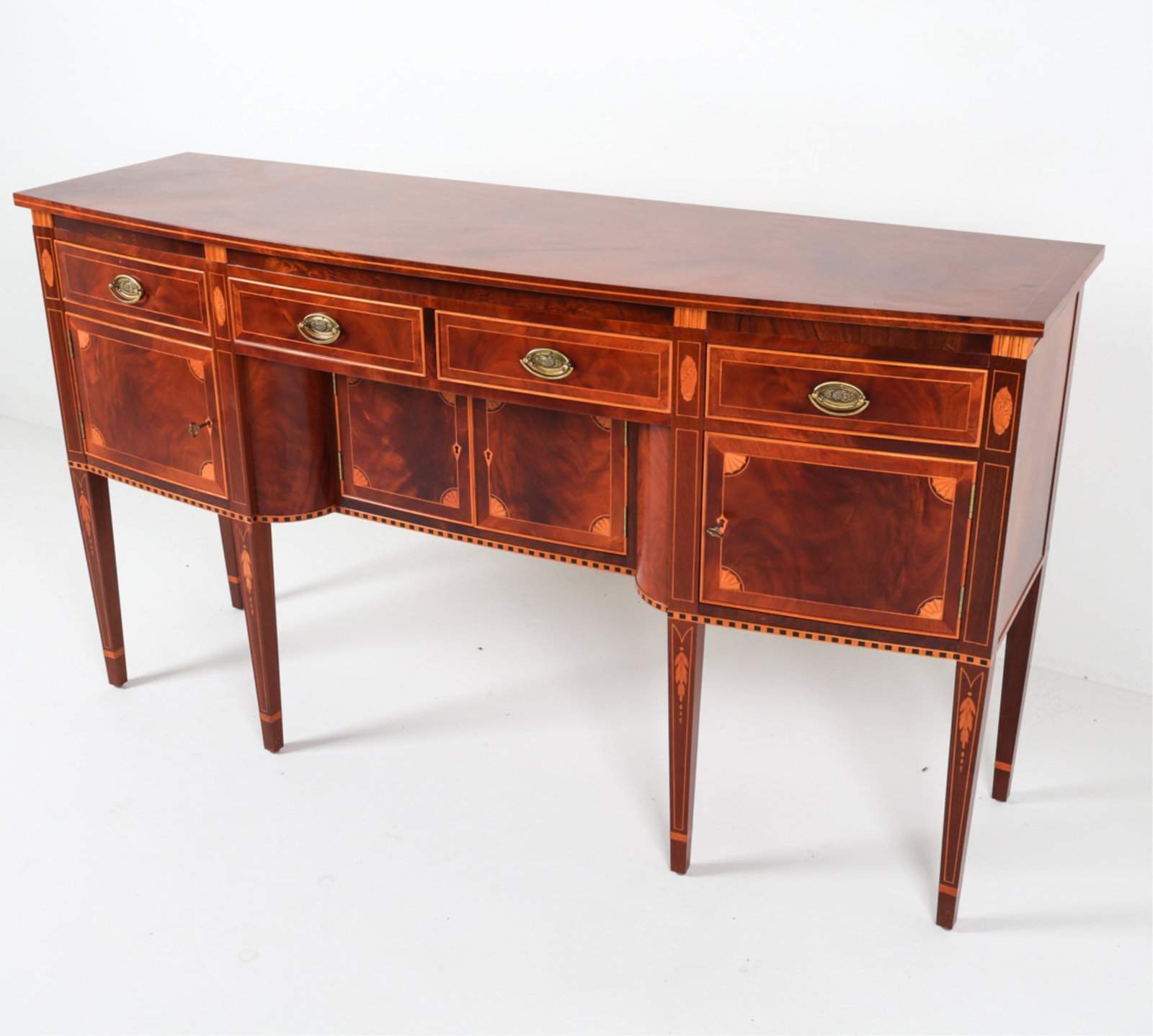 FEDERAL STYLE MAHOGANY SIDEBOARD (1 of 20)